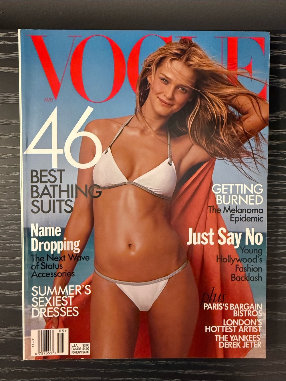 Vogue Magazine May 1999: Cover - Carmen Kass